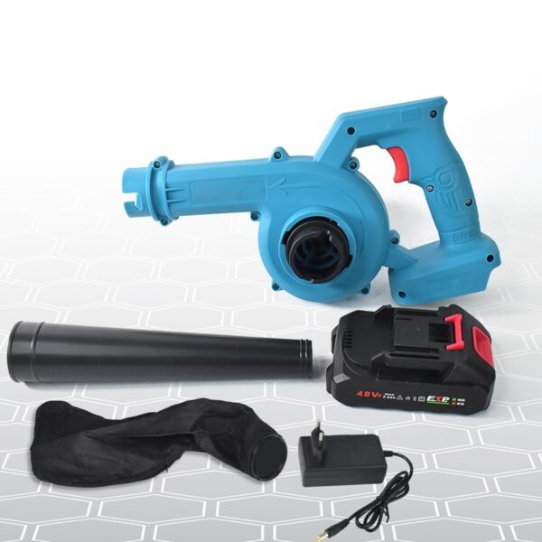 Multi-Purpose Home and Garden Air Blower and Suction Vacuum Combo Kit with Collection Bag for Easy Cleaning