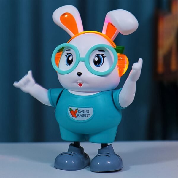 Electroplay Swing Rabbit Musical Dancing Toy â€“ Interactive Bunny with Lights, Sounds (1 Pc / Battery Not Included)