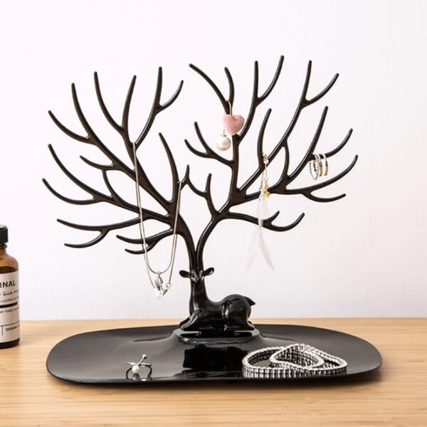 Deer Shaped Jewellery Display Holder Earring Necklace Holder Organiser (1Pc Only)