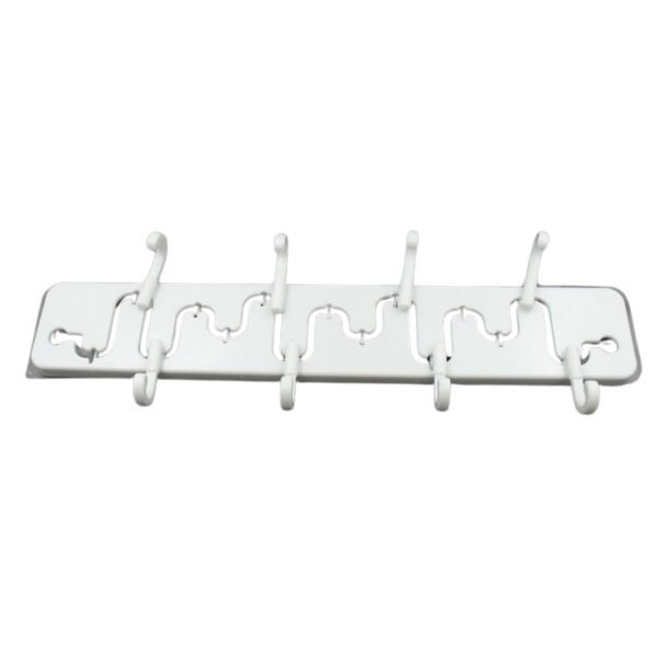 Adjustable Wall Hook: Slides for Easy Access (Bathroom & Home)