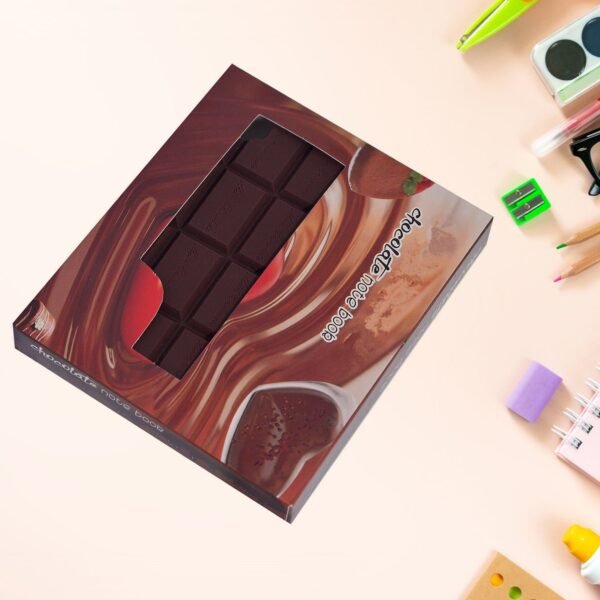Small Chocolate Scented Bite-Shape Pocket Diary â€“ Rectangular Memo Notebook for Kids (80 Pages)