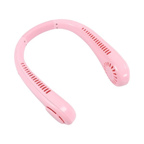 Portable Neck Fan: Holiday Hands Free Bladeless Neck Fan, 360Â° Cooling Hanging Fan, USB Rechargeable Personal Neck Fan, Wearable Neck Fan Suitable for Traveling