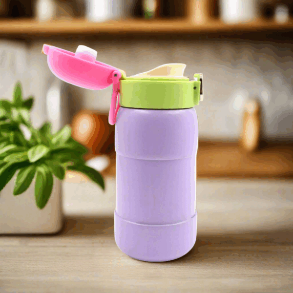 DuckÂ Stainless Steel Water Bottle (1 Pc / Mix Design)