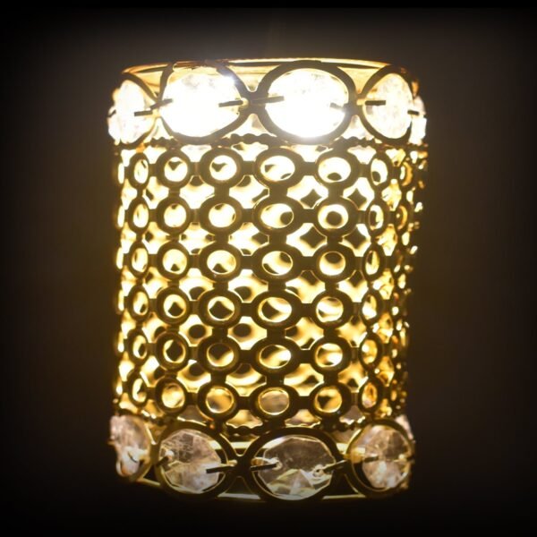 Antique Golden Jhoomer Chandelier â€“ Diwali & Christmas Decor (1 Pc)