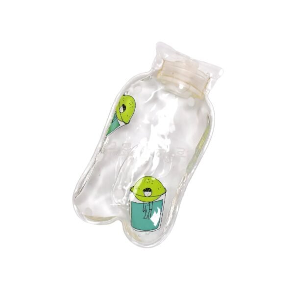 Transparent Multi-Design Small Hot Water Bag with Cover â€“ Pain Relief & Warmer
