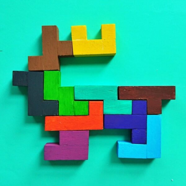 AT50 Wooden Mind Game â€“ Engaging Play for Kids & Babies