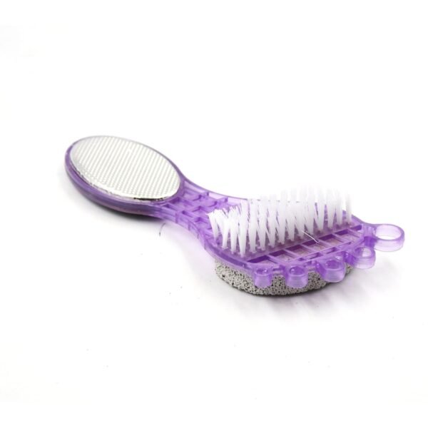 4 in 1 Pedicure Tool â€“ Pumice, Brush, Scrubber & File for Soft Feet